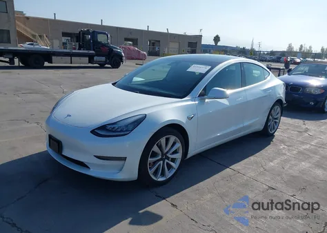 2020 Tesla Model 3 Performance Dual Motor All-Wheel Drive из США, поврежденный, VIN 5YJ3E1EC3LF627532